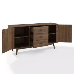 Discount Kirklands Home Bonnie Brown Midcentury Sideboard Cabinet