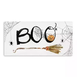 Hot Kirklands Home Boo Broomstick Canvas Art Print