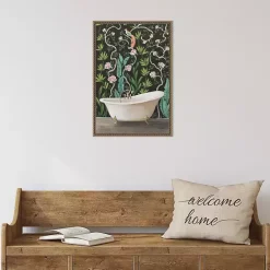 Online Kirklands Home Botanical Bath II Canvas Art Print
