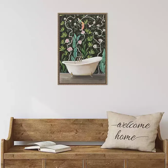 Online Kirklands Home Botanical Bath II Canvas Art Print