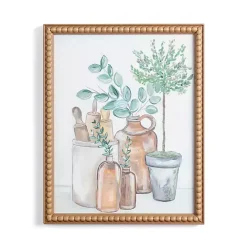 Clearance Kirklands Home Botanicals in Jars Still Life Framed Art Print