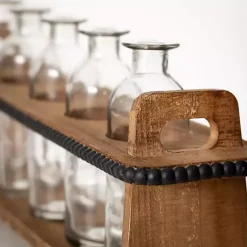 Best Kirklands Home Bottle Vase Runner with Wooden Stand