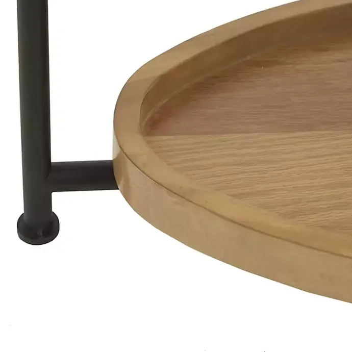 Hot Kirklands Home Bowie Wood and Metal Coffee Table