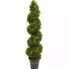 Best Kirklands Home Boxwood Spiral Topiary, 48 in.