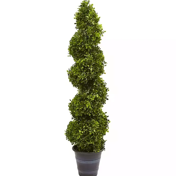 Best Kirklands Home Boxwood Spiral Topiary, 48 in.