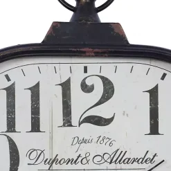 Hot Kirklands Home Brady Rustic Metal Wall Clock