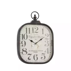Hot Kirklands Home Brady Rustic Metal Wall Clock