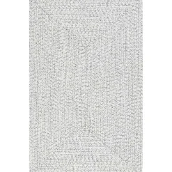 Best Kirklands Home Braided Leah Indoor/Outdoor Area Rug, 7x9 Gray