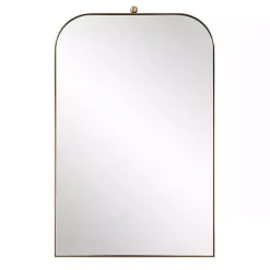 Outlet Kirklands Home Brass Cassidy Arch Wall Mirror