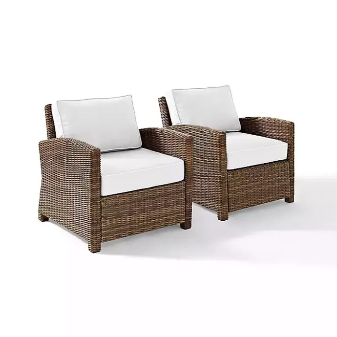 Best Kirklands Home Bren 2-pc. Chair Set with Sunbrella Cushions Brown
