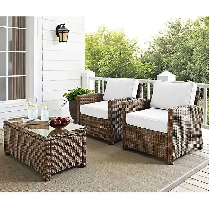 Best Kirklands Home Bren 2-pc. Chair Set with Sunbrella Cushions Brown