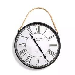 Hot Kirklands Home Brennan Rope Hanger Wall Clock