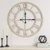 Outlet Kirklands Home Brett Beaded Wood Wall Clock