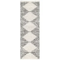 Hot Kirklands Home Bria Moroccan Diamond Tassel Runner