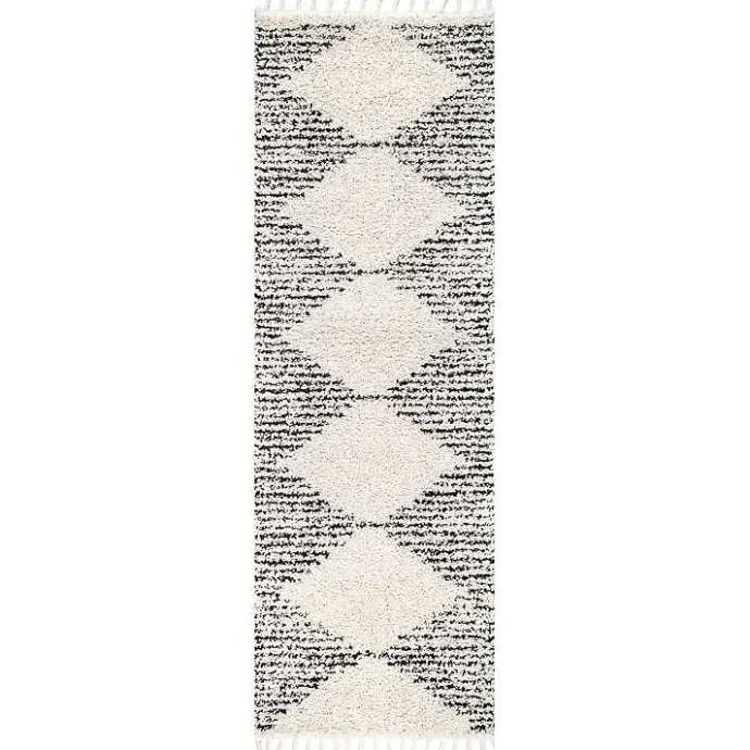 Hot Kirklands Home Bria Moroccan Diamond Tassel Runner