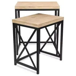 Hot Kirklands Home Briacrest Nesting Accent Tables, Set of 2
