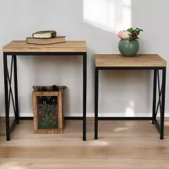 Hot Kirklands Home Briacrest Nesting Accent Tables, Set of 2