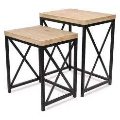 Hot Kirklands Home Briacrest Nesting Accent Tables, Set of 2