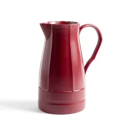 Best Kirklands Home Brick Stoneware Pitcher Vase Red