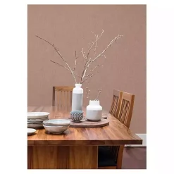 Online Kirklands Home Brick Textured Cross Woven Peel & Stick Wallpaper Pink