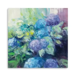 Hot Kirklands Home Bright Blooming Hydrangea Canvas Wall Art