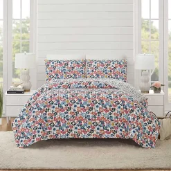 Discount Kirklands Home Bright Blossom 3-pc. King Quilt Set Multi