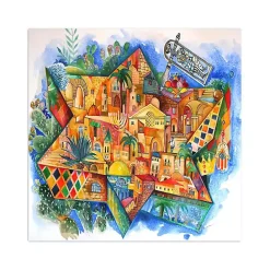 Sale Kirklands Home Bright Purim Canvas Art Print