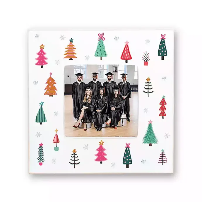 Best Kirklands Home Bright Tree Whimsy Wonderland Picture Frame, 4x4