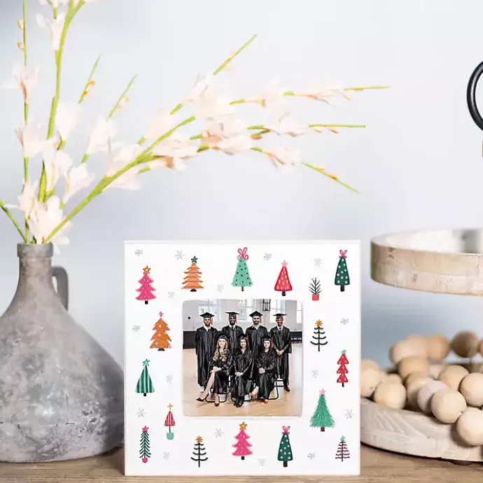 Best Kirklands Home Bright Tree Whimsy Wonderland Picture Frame, 4x4