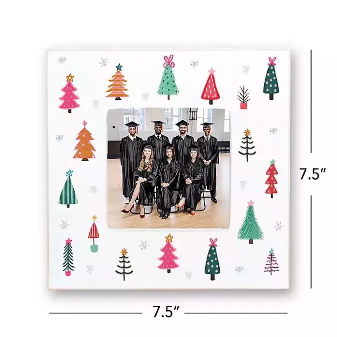 Best Kirklands Home Bright Tree Whimsy Wonderland Picture Frame, 4x4