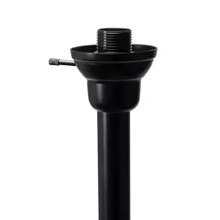 Best Kirklands Home Bronze and White 3-Scallop Glass Floor Lamp Brown