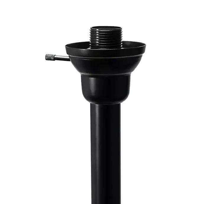 Best Kirklands Home Bronze and White 3-Scallop Glass Floor Lamp Brown