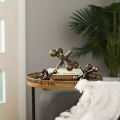 Clearance Kirklands Home Bronze Antique Jacks 3-pc. Figurine Set