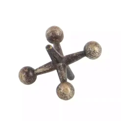 Clearance Kirklands Home Bronze Antique Jacks 3-pc. Figurine Set