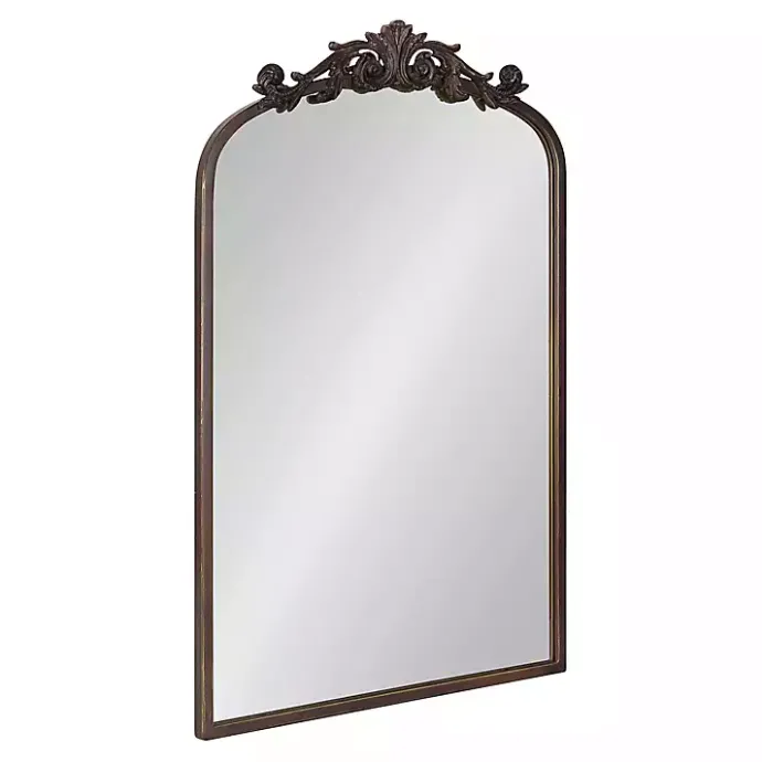 Sale Kirklands Home Bronze Arendahl Arched Mirror, 19x31 in. Brown