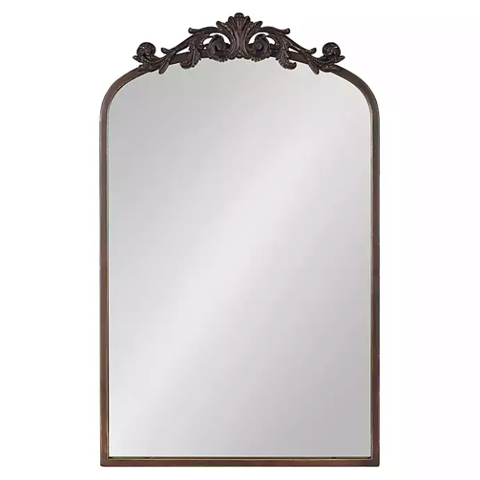 Sale Kirklands Home Bronze Arendahl Arched Mirror, 19x31 in. Brown