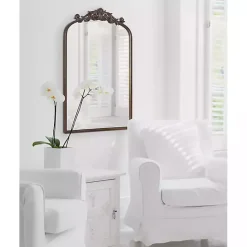 Sale Kirklands Home Bronze Arendahl Arched Mirror, 19x31 in. Brown