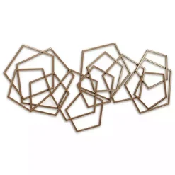 Outlet Kirklands Home Bronze Astraga Pentagon Plaque Brown