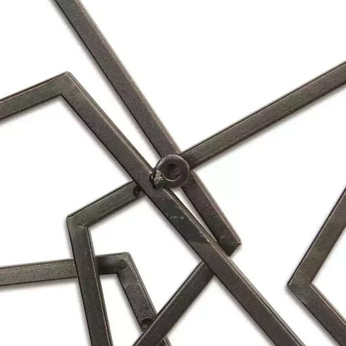 Outlet Kirklands Home Bronze Astraga Pentagon Plaque Brown