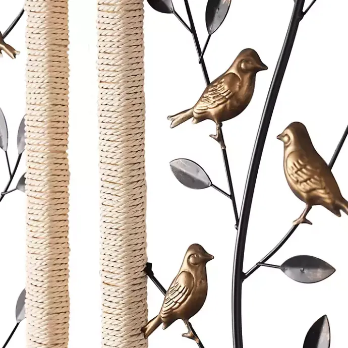 Best Kirklands Home Bronze Bird and Branch Wall Plaques, Set of 2