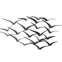 New Kirklands Home Bronze Birds Metal Wall Plaque Brown