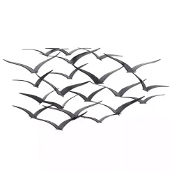 New Kirklands Home Bronze Birds Metal Wall Plaque Brown