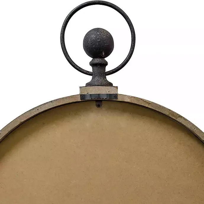 Kirklands Home Bronze Kensington Station Pocket Wall Clock