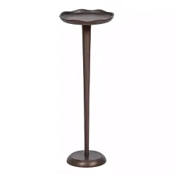 Best Kirklands Home Bronze Metal Alicia Accent Table Brown