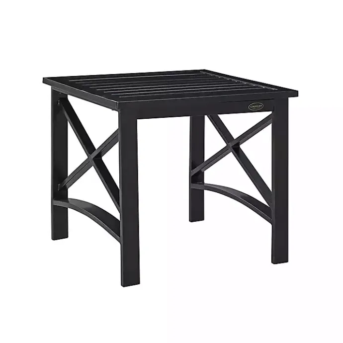 Sale Kirklands Home Bronze Metal Dayton Outdoor Side Table Brown