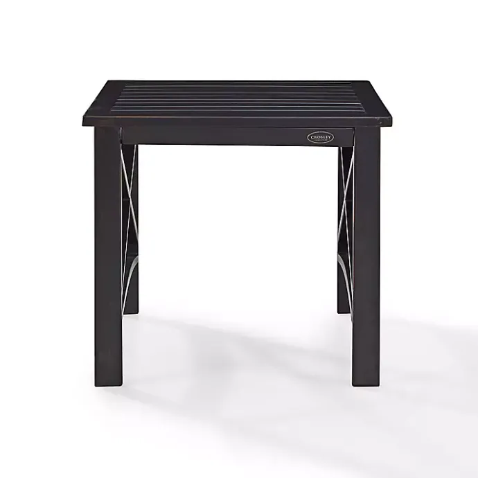 Sale Kirklands Home Bronze Metal Dayton Outdoor Side Table Brown