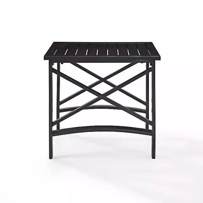 Sale Kirklands Home Bronze Metal Dayton Outdoor Side Table Brown