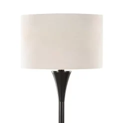 Best Kirklands Home Bronze Metal Hourglass Floor Lamp Brown