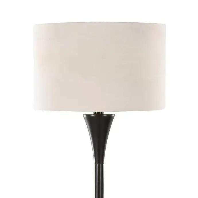 Best Kirklands Home Bronze Metal Hourglass Floor Lamp Brown