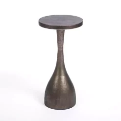 Sale Kirklands Home Bronze Metal Tapered Cocktail Table Brown